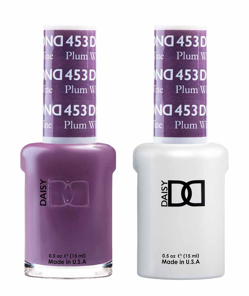 DND Plum Wine 453 Hollywood Nails Supply UK