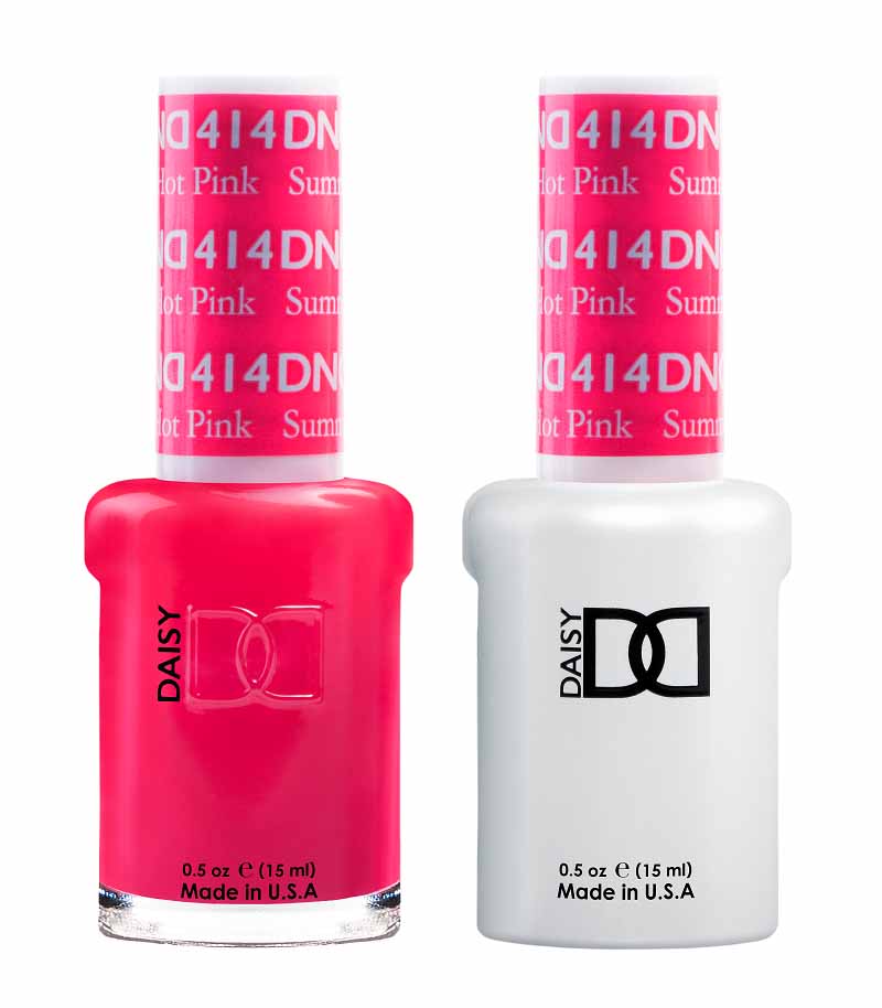 DND Summer Hot Pink - 414 - Hollywood Nails Supply UK