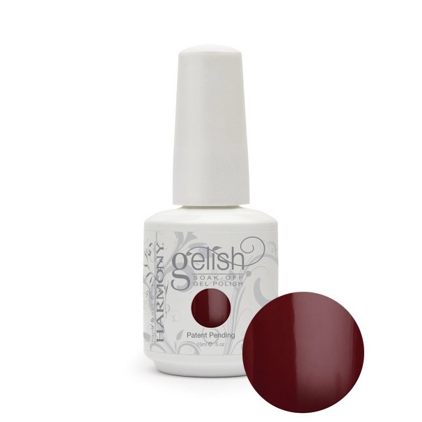 Harmony Gelish Black Cherry Berry Hollywood Nails Supply UK