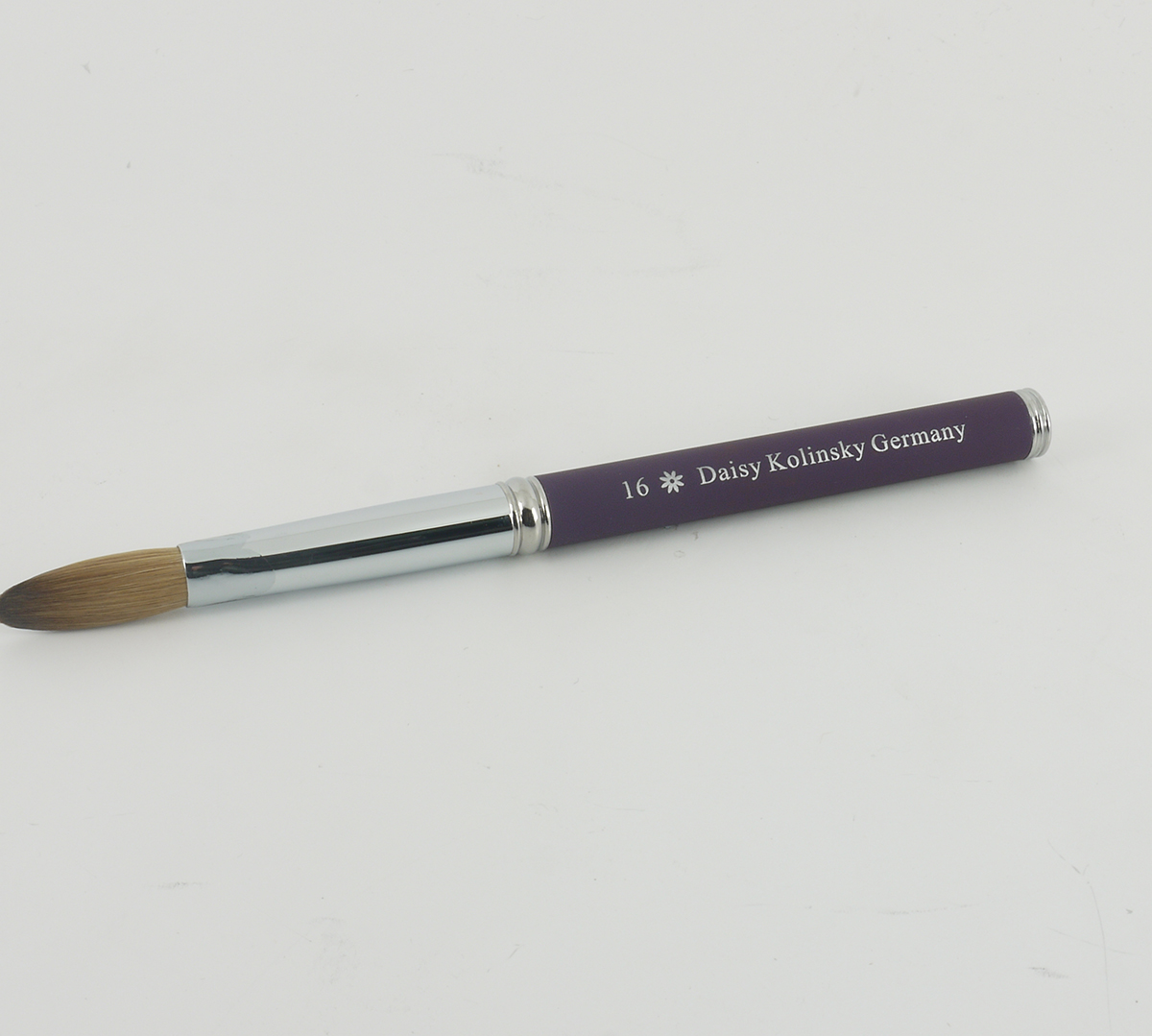 Daisy Kolinsky Acrylic Brush 16 Hollywood Nails Supply UK