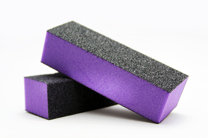 Purple Buffer Block 60/100 Hollywood Nails Supply UK