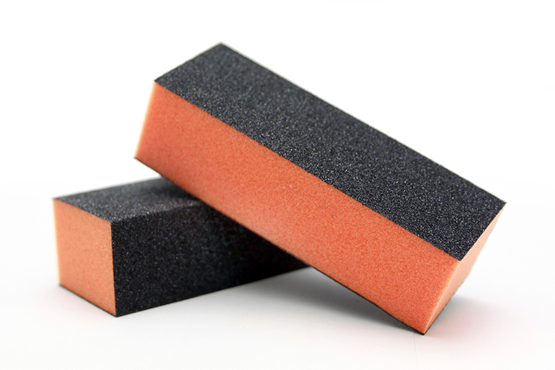 Orange Buffer Block 100/180 Hollywood Nails Supply UK