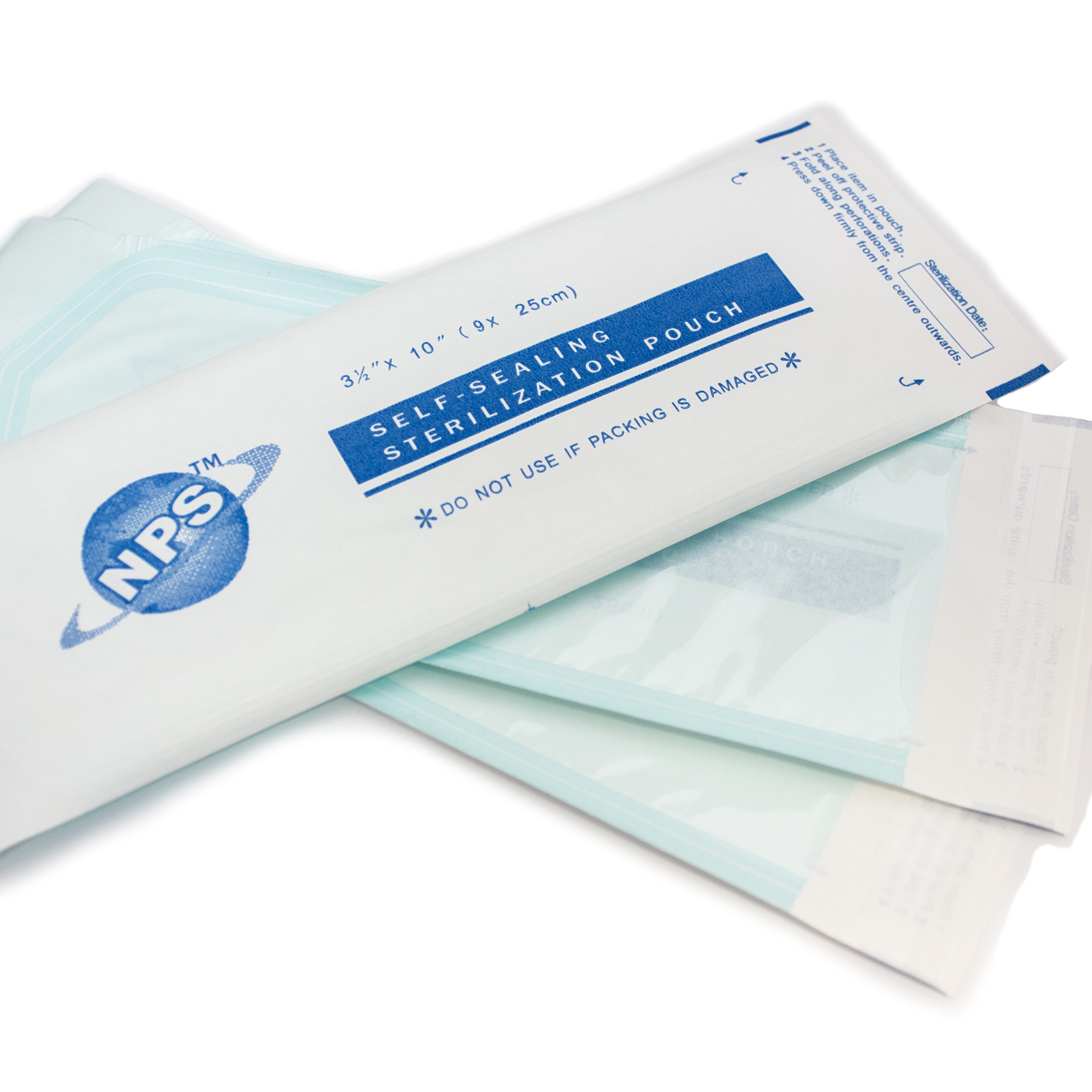 NPS Self Sealing Sterilization Pouch Hollywood Nails Supply UK