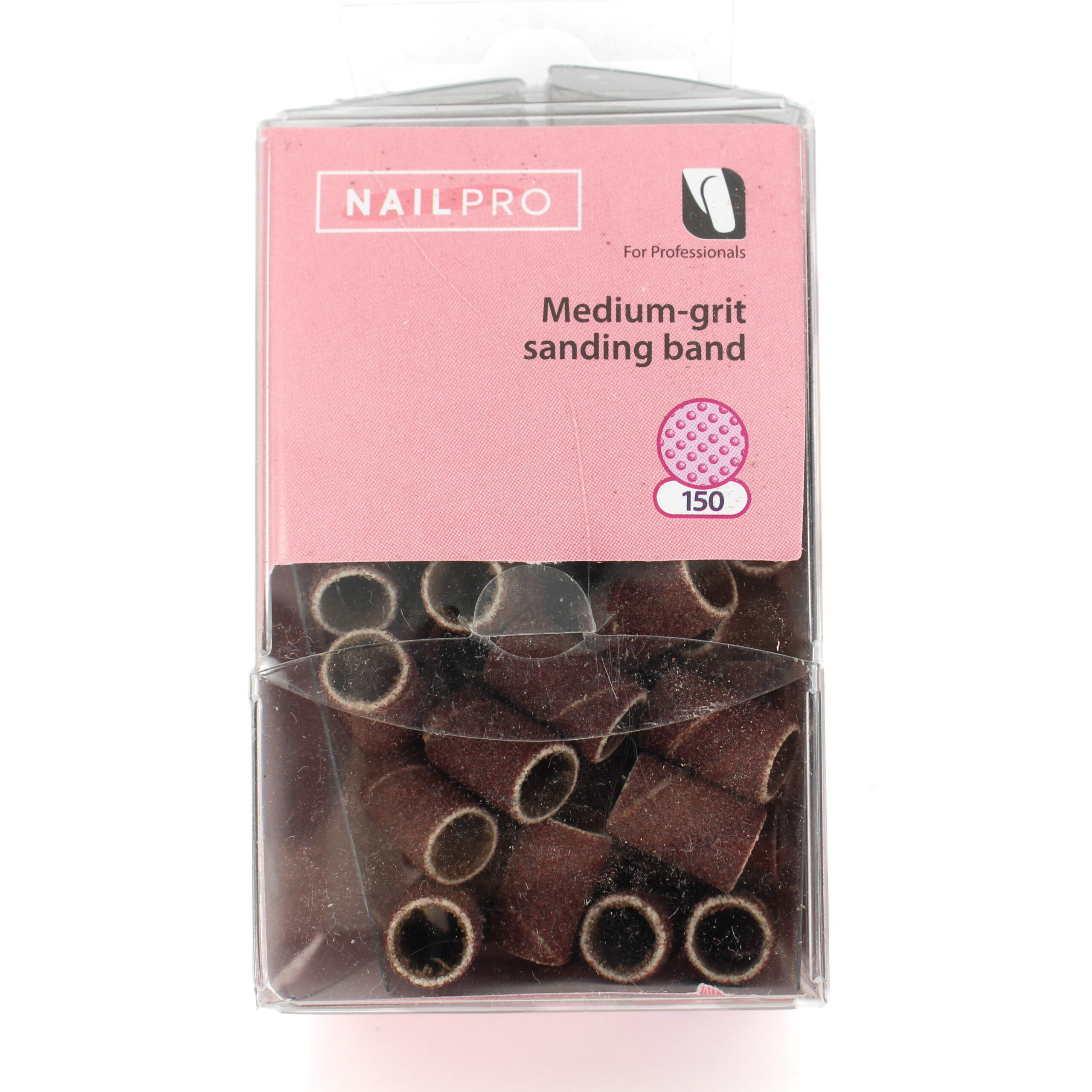 NailPro Sanding Band 100pcs Medium Hollywood Nails Supply UK