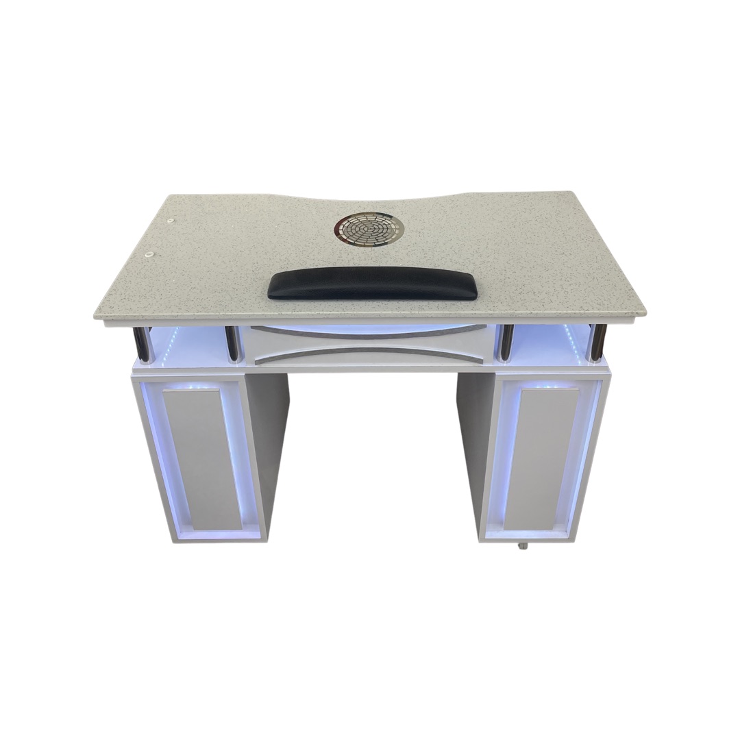 Marble Top Nail Table Exhaust Fan Manicure Table Salon Furniture - China  Marble Top Nail Table, Nail Table | Made-in-China.com
