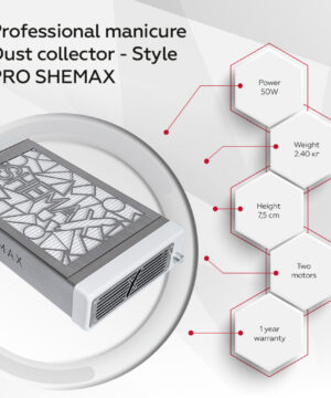 SheMax STYLE PRO Dust Collector - now available at Hollywood Nails Supply