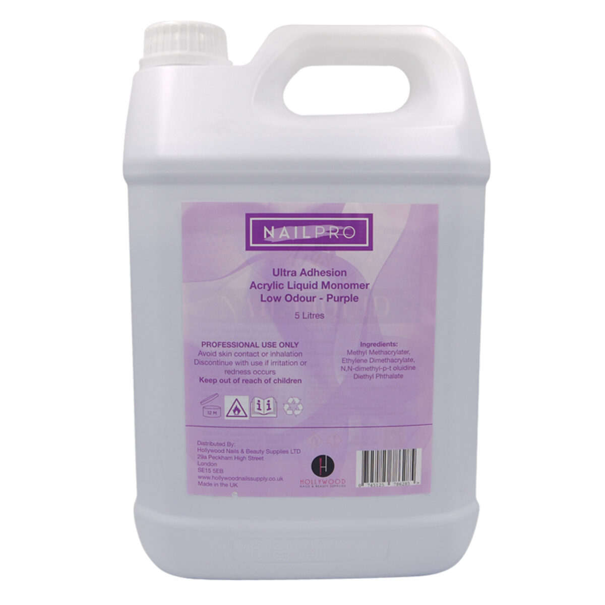 Acrylic monomer clearance