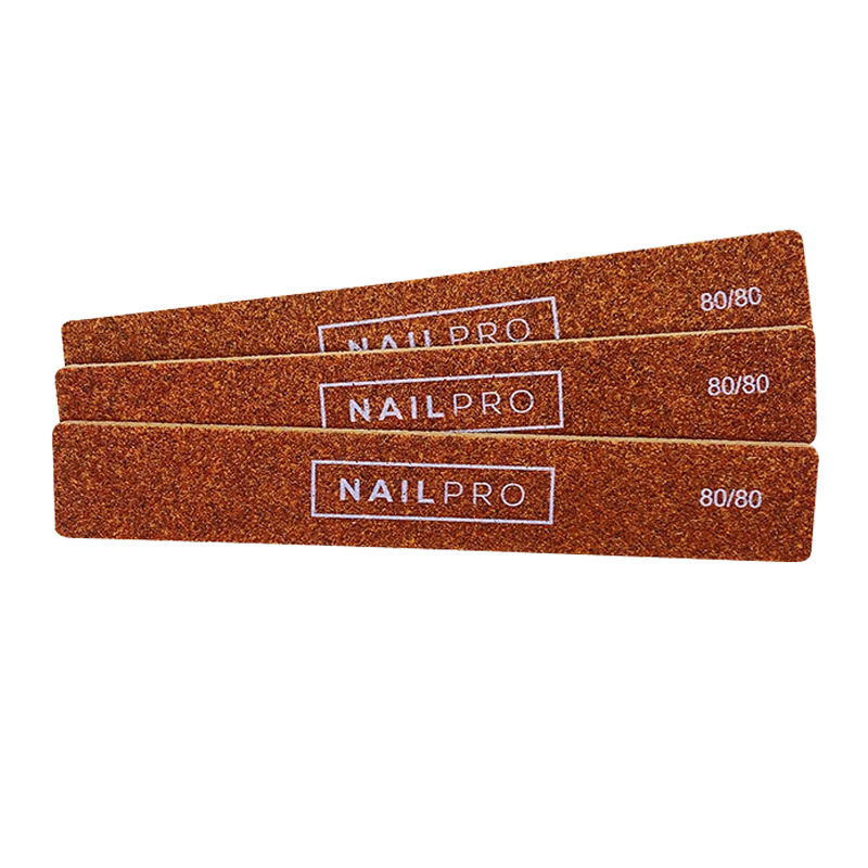 Nail Pro 80 80 Gold Nail File JUMBO 50pcs Hollywood Nails Supply UK