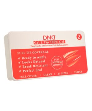 DND Gel E Tips - Full Medium Almond #2
