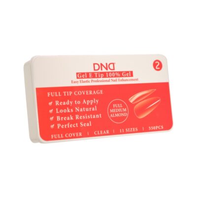 DND Gel E Tips - Full Medium Almond #2