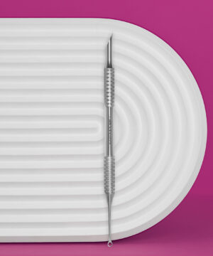 PE-51/2 Staleks Manicure pusher EXPERT 51 TYPE 2 (beveled and loop pusher)