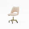 BeNoravo Pedicure Stool - Nude/Gold