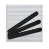 DND Nail Files - Round Black 80/80 - 50pcs