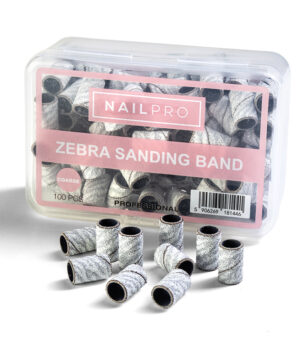 Nail PRO -  Zebra Sanding band - Coarse 100pcs