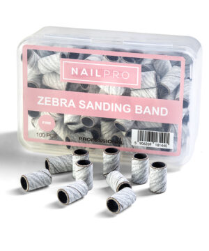Nail PRO -  Zebra Sanding band - Fine 100pcs