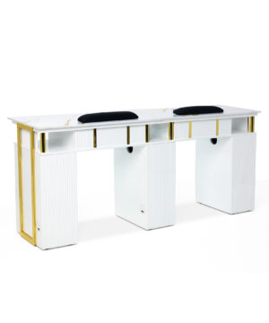 Alternative view of Nail Pro - Manicure Table - Twin - Gold