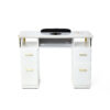 Nail Pro - Manicure Table - White/Gold