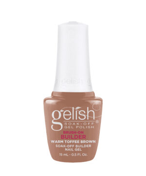 Gelish - Brush on Builder Gel - Warm Toffee Brown