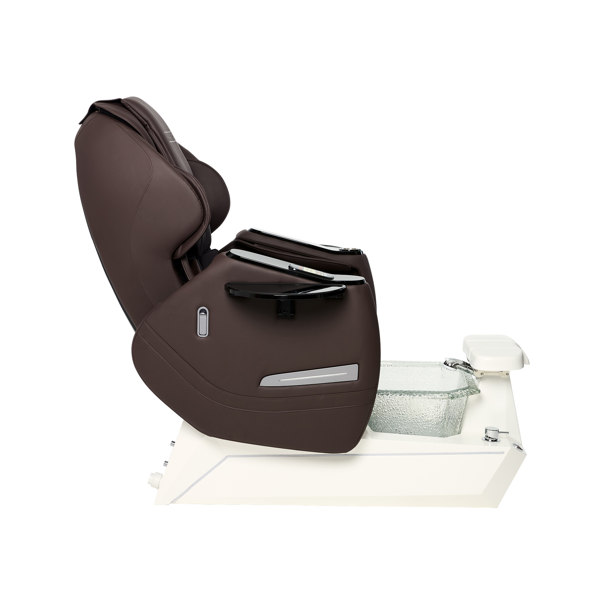Luxury Smart Pedicure Spa Chair with Massage - Brown - Image 2