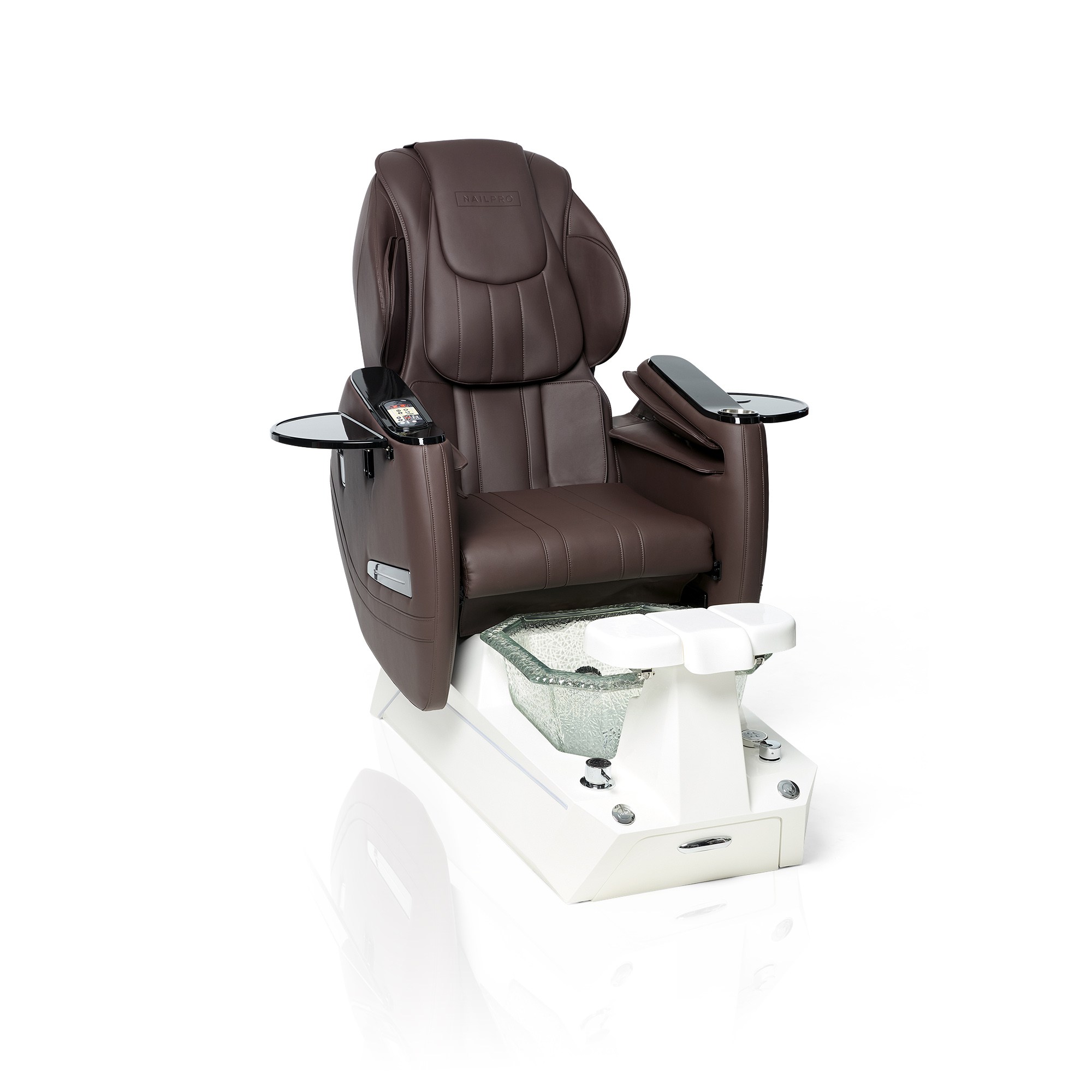 Luxury Smart Pedicure Spa Chair with Massage - Brown