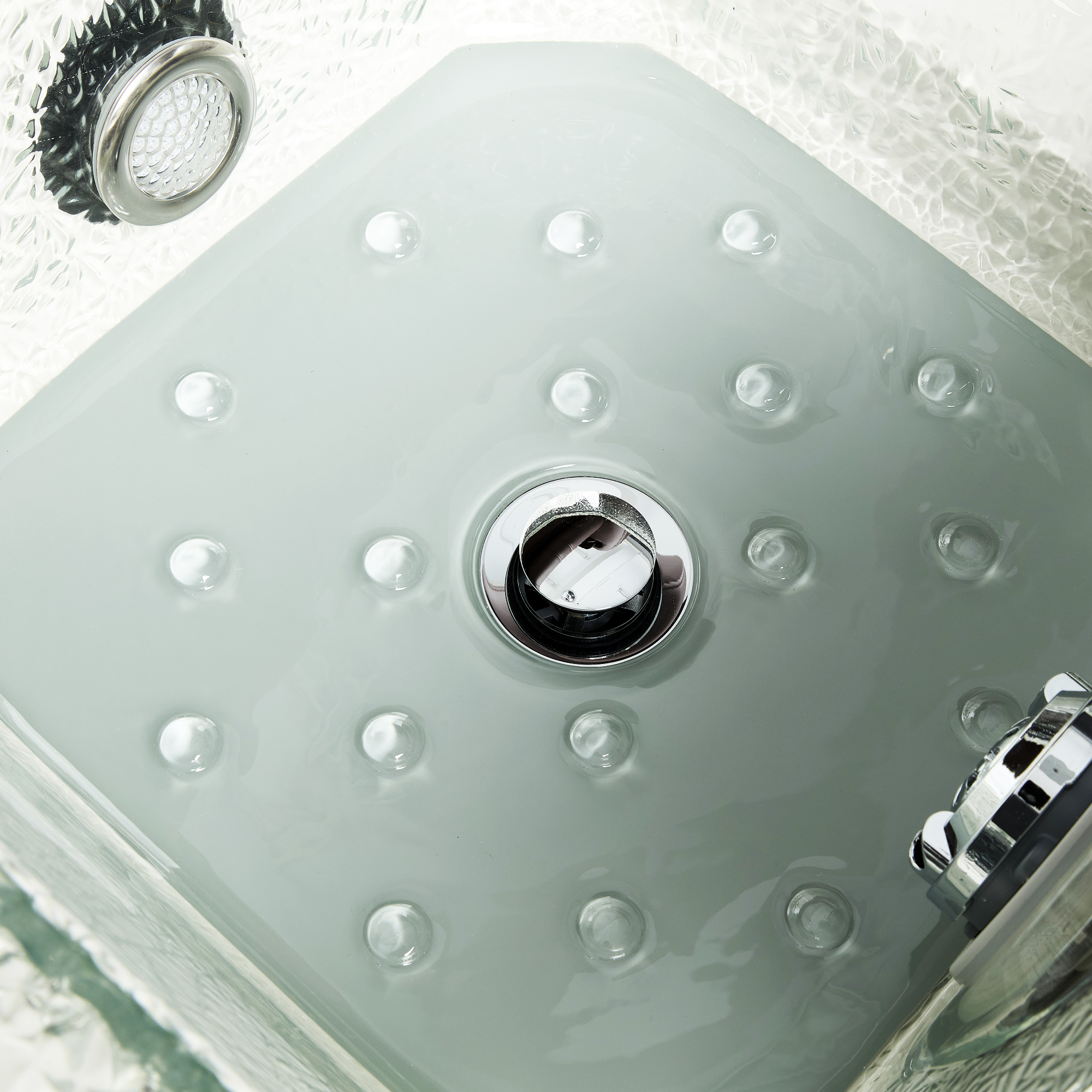 Luxury Smart Pedicure Spa Chair with Massage - Brown - Image 5