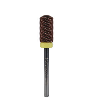 Nail Pro - Large Smooth Top Drill Bit-F-Brown coating