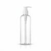 Clear empty bottle with Spray dispenser