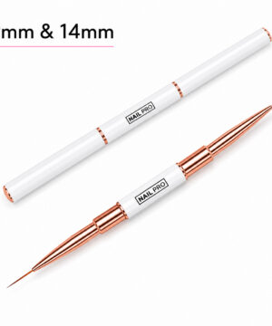 Nail Pro - 9mm & 14mm Liner - Double Brush