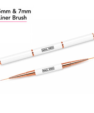 Nail Pro - 5mm & 7mm Liner - Double Brush