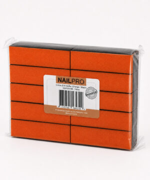 Alternative view of Nail Pro - Orange Buffer 3 way - 100/100/180 - 10 Pack