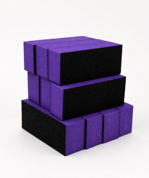 Nail Pro - Purple Buffer 3 way - 80/80/100 - 10 Pack