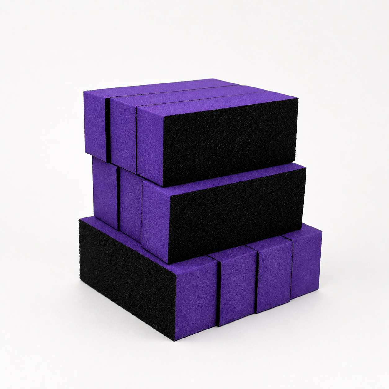 Nail Pro - Purple Buffer 3 way - 80/80/100 - 10 Pack
