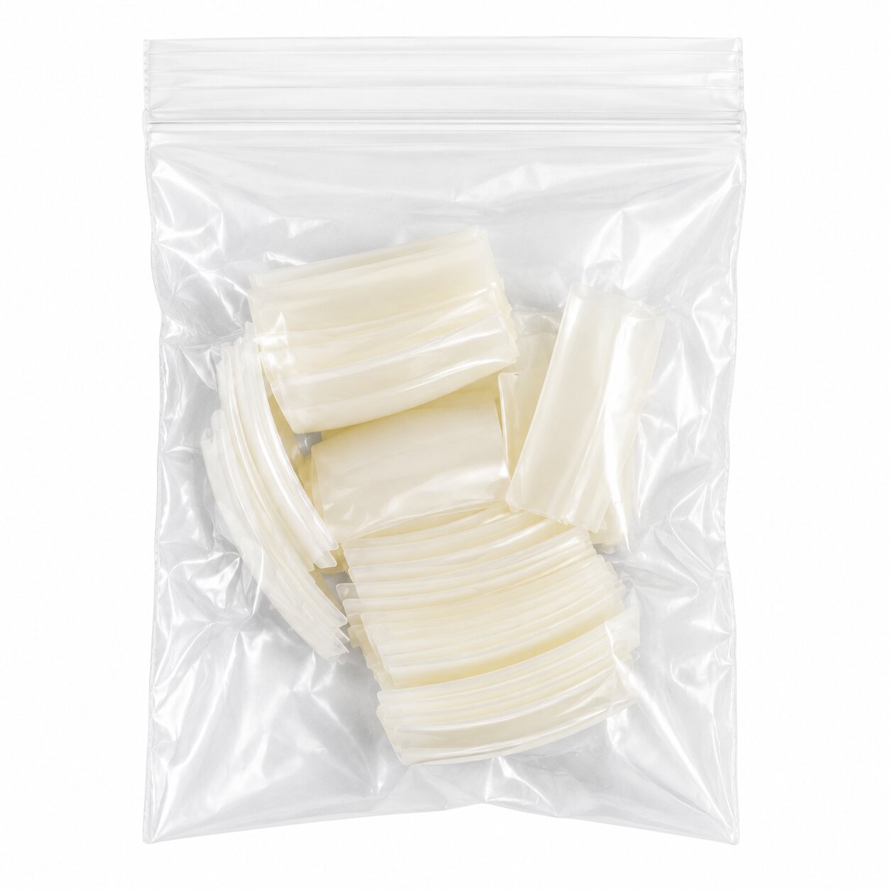 Toe Acrylic Tips - Natural - Pack of 50
