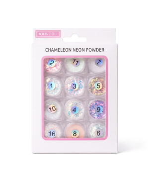 Nail Pro - Neon Powder & Glitter Flakes Nail Art Set