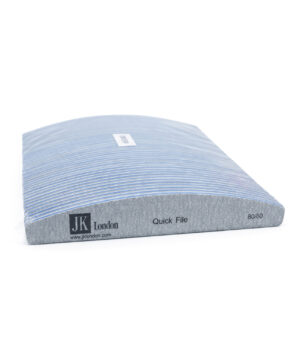 JK London Quick File - Half Moon - 80/80 Grit - 50 Pieces
