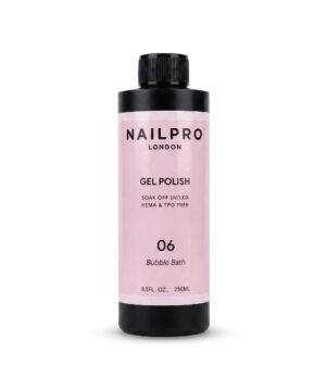 Nail Pro - Gel Polish 250ml - TPO Free - 06 Bubble Bath