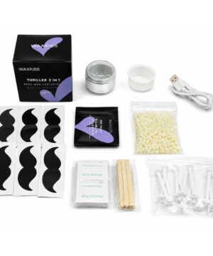 WaxKiss - Mini Wax Heater Portable Kit