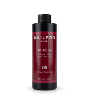 Nail Pro - Gel Polish 250ml - TPO Free - 05 Classic Burgandy