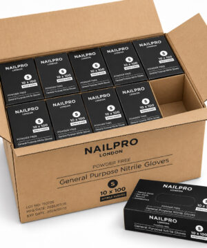 Nail Pro Powder Free Nitrile Gloves - 10 Box Case
