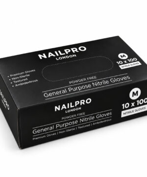 Nail Pro Powder Free Nitrile Gloves - 100pcs